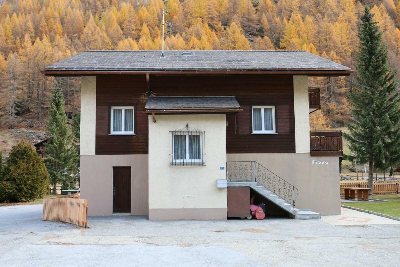 Apartamento Haus Amara Saas-Grund Exterior foto